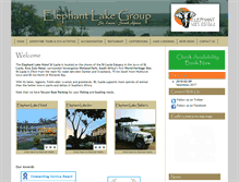 Tablet Screenshot of elephantlakestlucia.co.za